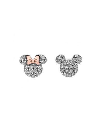 Orecchini Minnie e Mickey Mouse in Argento 925 - ES00015TZWL - Disney - Modalova