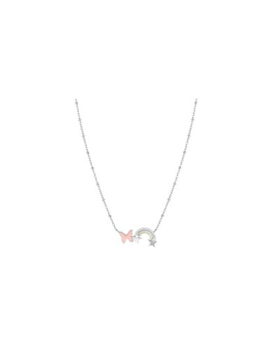 Collana Happyworld in acciaio 028411/044 Arcobaleno - Nomination - Modalova