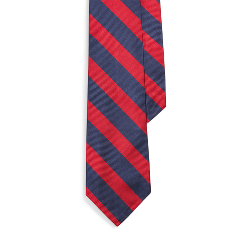 Cravatta in reps di seta a righe - Polo Ralph Lauren - Modalova