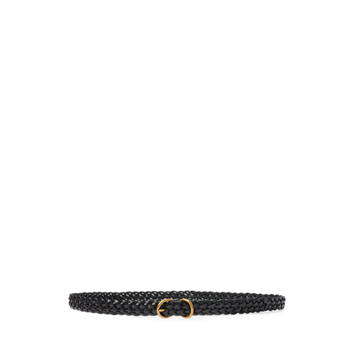 Cintura sottile in vacchetta intrecciata - Polo Ralph Lauren - Modalova