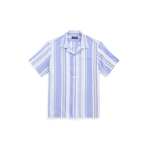 Camicia sahariana in Oxford a righe - Polo Ralph Lauren - Modalova