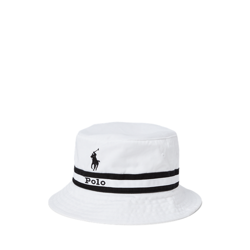 Cappellino bob con banda a righe - Polo Ralph Lauren - Modalova