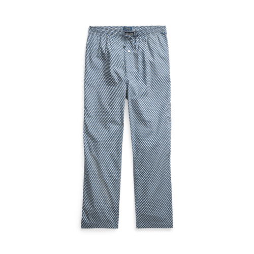 Pantaloni da pigiama in cotone con pony - Polo Ralph Lauren - Modalova