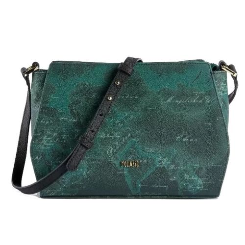 Borsa a tracolla GEO ABETE GT75 9761 617 Verde Bottiglia - Alviero Martini 1A Classe - Modalova