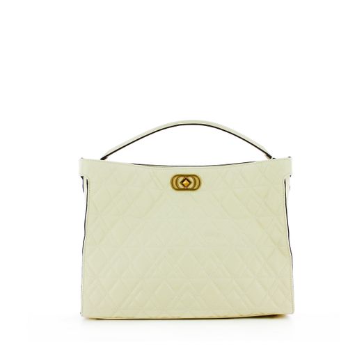 STICH&SPUN SILVIE SM.SHOPPER WHI WHITE - La Carrie Bag - Modalova