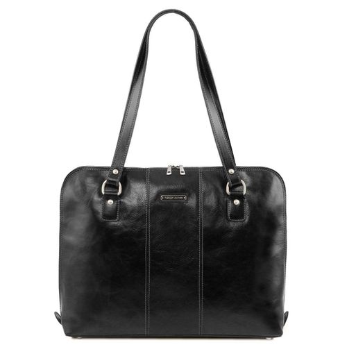 TL141795 Ravenna - Esclusiva borsa business per donna Nero - Tuscany Leather - Modalova