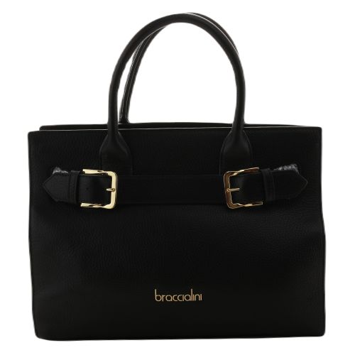 Borsa a mano e tracolla Hellen B16950 Black - Braccialini - Modalova