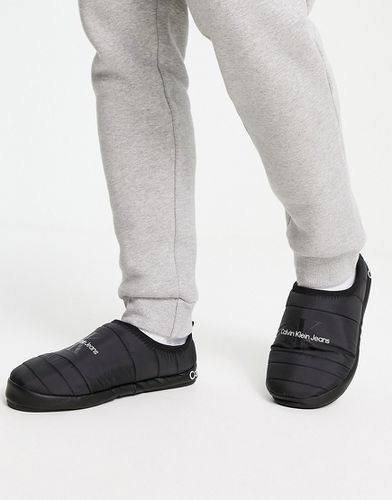 Pantofole imbottite nere-Nero - Calvin Klein Jeans - Modalova