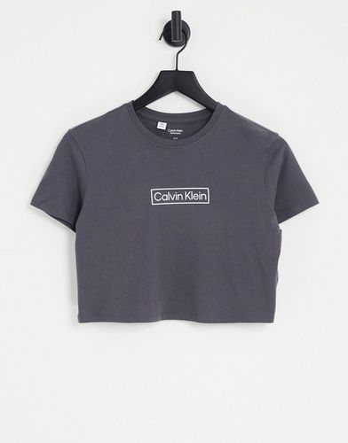 Pride - T-shirt nera con logo in coordinato-Nero - Calvin Klein Performance - Modalova