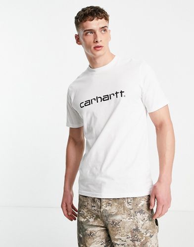 T-shirt bianca con scritta-Bianco - Carhartt WIP - Modalova