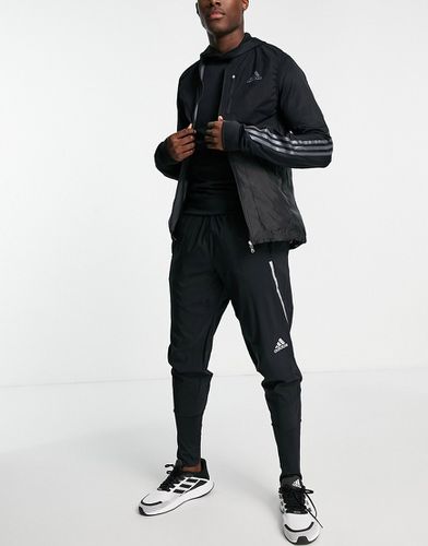 Adidas - Fast - Joggers da running neri-Nero - adidas performance - Modalova
