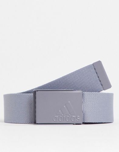 Cintura intrecciata double-face bianca e grigia - adidas Golf - Modalova
