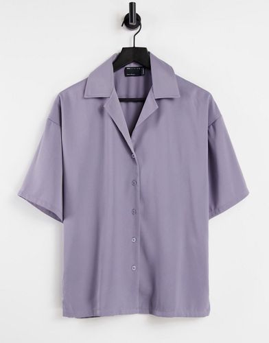 Camicia da abito stile pigiama comoda lilla - ASOS DESIGN - Modalova