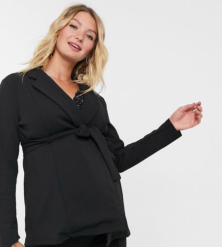 ASOS DESIGN Maternity - Blazer da abito a portafoglio in jersey - ASOS Maternity - Modalova