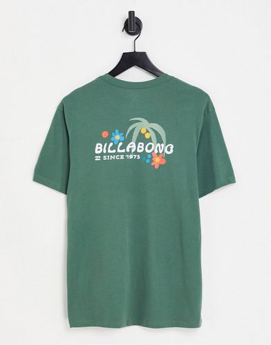 Social Club - T-shirt verde - Billabong - Modalova