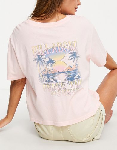 Under The Sun - T-shirt rosa - Billabong - Modalova