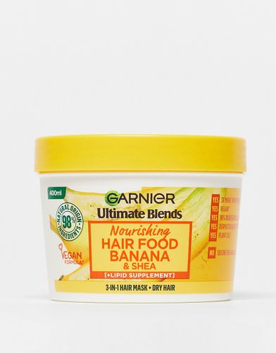 Ultimate Blends Vegan Hair Food - Maschera alla banana 3-in-1 per capelli secchi 390 ml - Garnier - Modalova