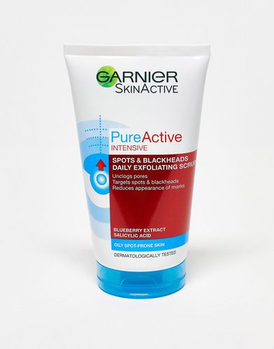 Pure Active - Scrub viso intensivo esfoliante contro i punti neri da 150 ml - Garnier - Modalova