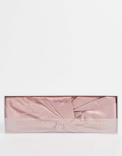 Turbante per la notte in raso rosa-Nessun colore - Easilocks - Modalova