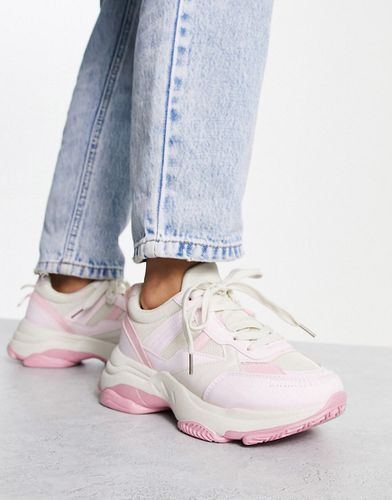 Koi - Chunky sneakers a pannelli rosa misto - Koi Footwear - Modalova