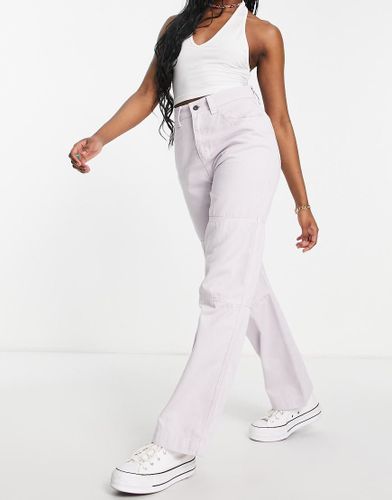 Pantaloni militari lilla con cuciture a contrasto stile Y2K-Viola - Kickers - Modalova