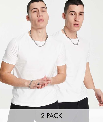 Confezione da 2 T-shirt bianco core - HUGO Bodywear - Modalova