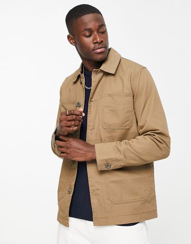 Premium - Camicia giacca beige-Verde - Jack & Jones - Modalova