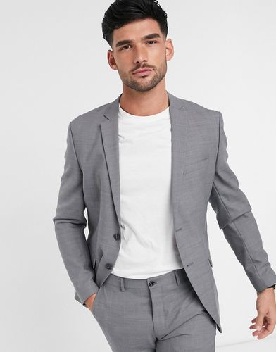 Premium - Giacca da abito slim grigio chiaro - Jack & Jones - Modalova