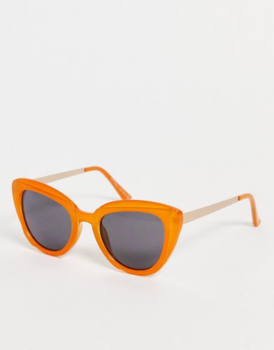 Occhiali da sole cat-eye arancioni-Arancione - Jeepers Peepers - Modalova