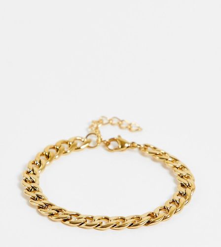 Bracciale con catena barbazzale in acciaio inossidabile oro - LOST SOULS - Modalova
