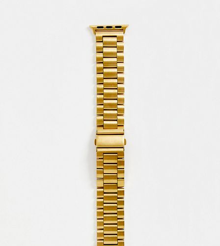Cinturino per orologio smartwatch color oro in acciaio inossidabile - LOST SOULS - Modalova