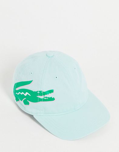 Cappellino color menta con logo a coccodrillo-Verde - Lacoste - Modalova
