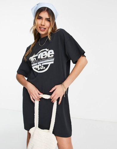 Lee - Vestito T-shirt nero - Lee Jeans - Modalova