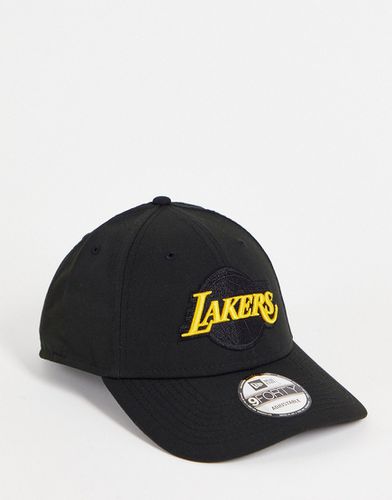 NBA 9Forty - Berretto LA Lakers - Cappellino nero con allacciatura snapback - New Era - Modalova