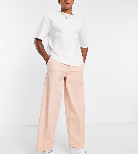 Pantaloni eleganti comodi rosa - New Look - Modalova