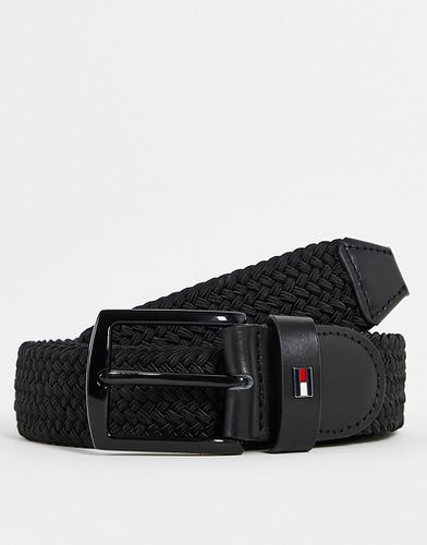 Cintura intrecciata elastica da 35mm, colore - Tommy Hilfiger - Modalova