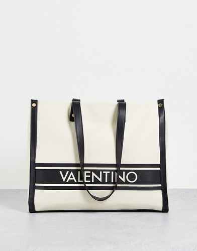 Vesper - Maxi borsa in tela bianca-Bianco - Valentino Bags - Modalova