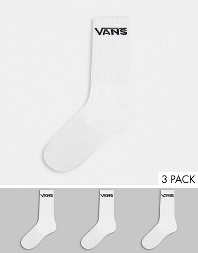 Classic - Confezione da tre 3 paia di calzini bianchi-Bianco - Vans - Modalova