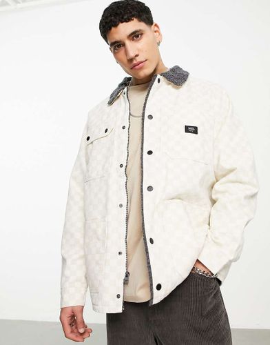 Drill Chore - Giacca color crema in pile-Bianco - Vans - Modalova