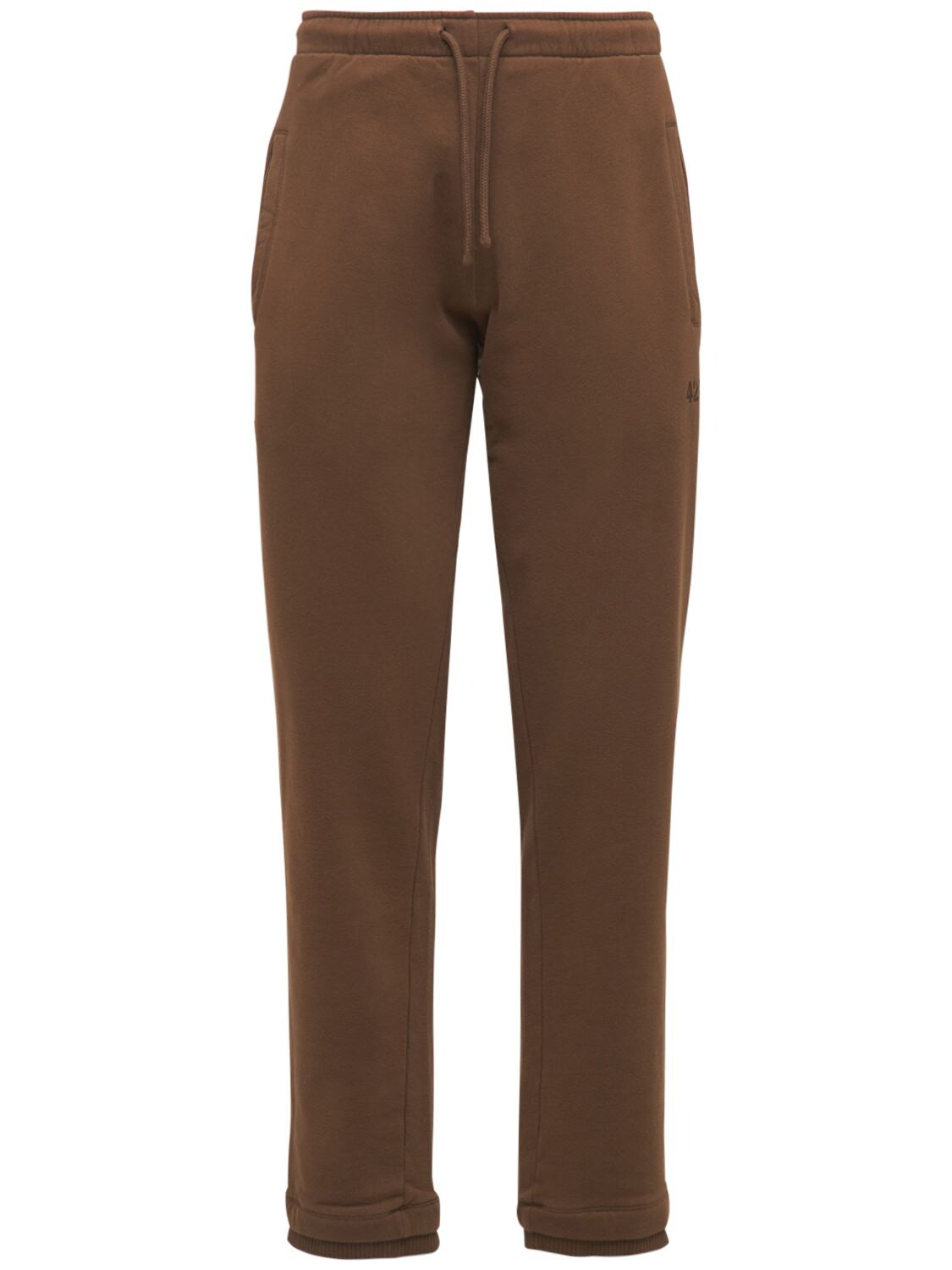 Pantaloni Alias In Felpa Di Cotone Con Logo - 424 - Modalova