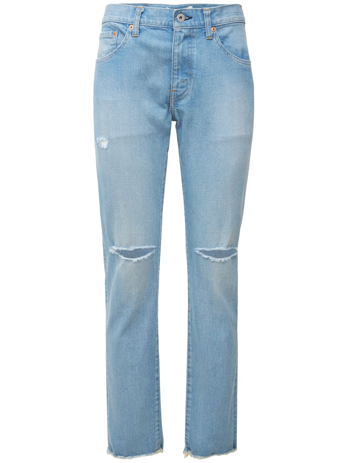 Jeans In Denim Di Cotone Stretch - JUNYA WATANABE - Modalova