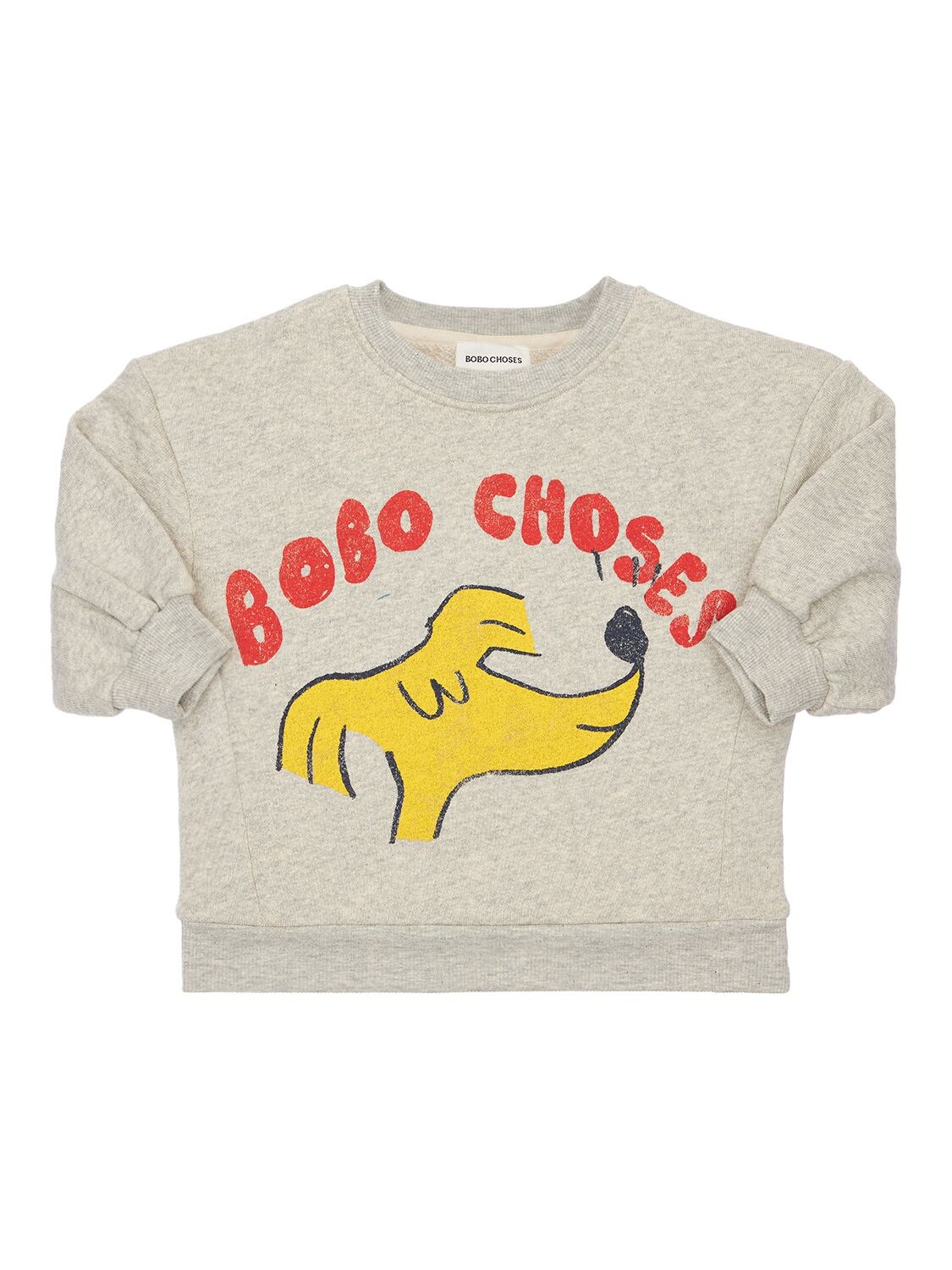 Logo Print Organic Cotton Sweatshirt - BOBO CHOSES - Modalova