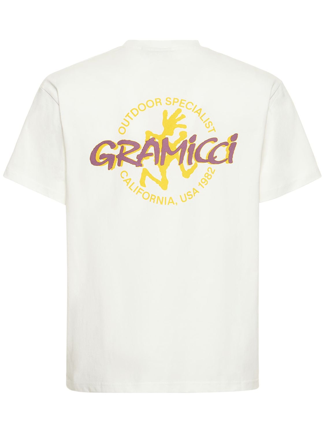 T-shirt Running Man Con Stampa - GRAMICCI - Modalova