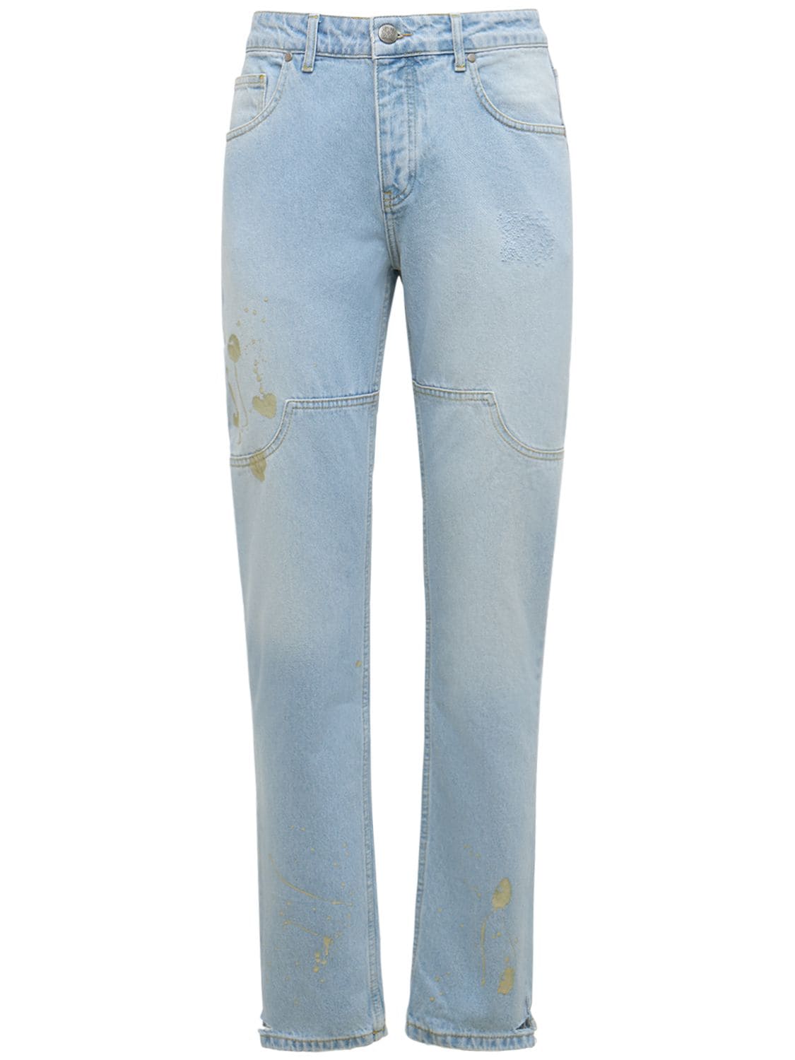 Jeans In Cotone Dipinto - BOMBER - Modalova
