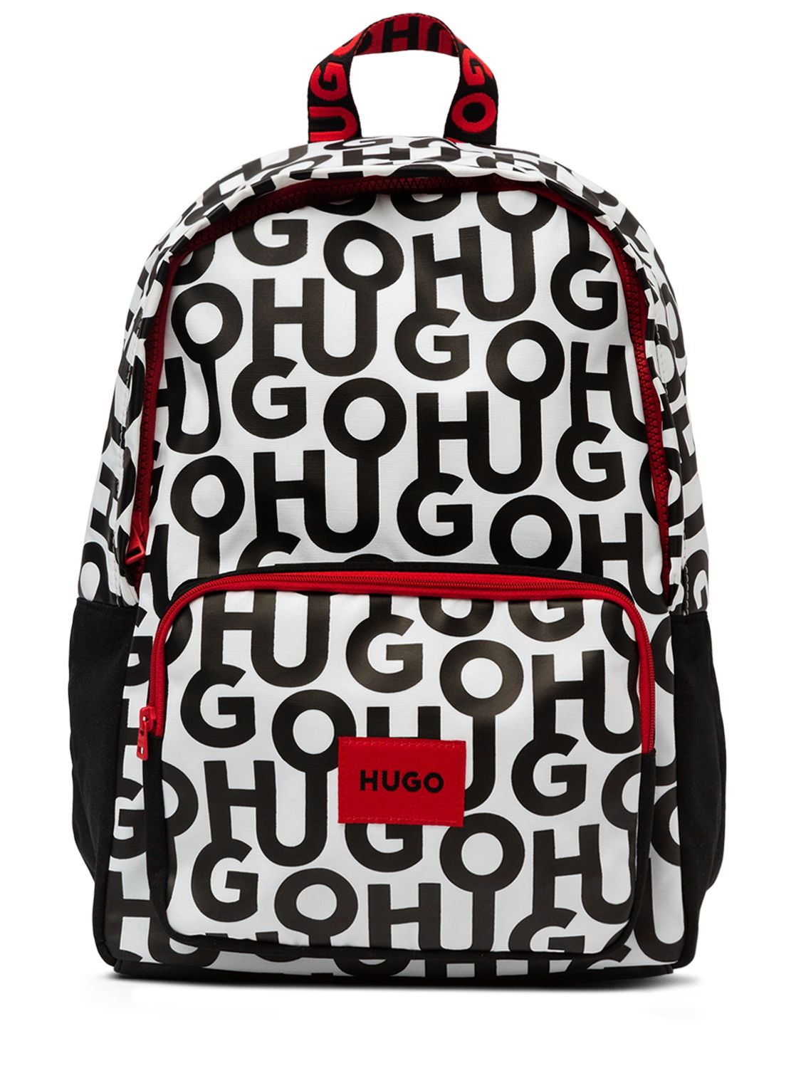 All Over Logo Nylon Backpack - BOSS HUGO BOSS - Modalova