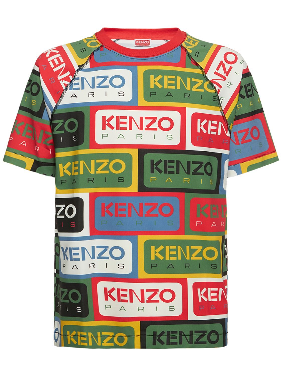 T-shirt Slim Fit Kenzo In Jersey - KENZO PARIS - Modalova