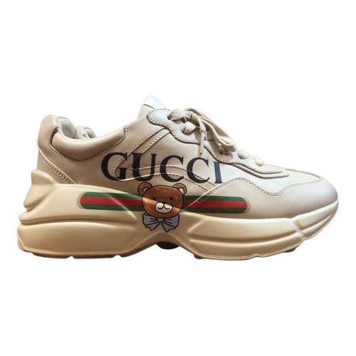 Gucci Sneakers Rhyton in Pelle - Gucci - Modalova