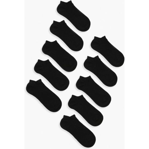 Calzini sportivi - Set di 10, Nero - boohoo - Modalova