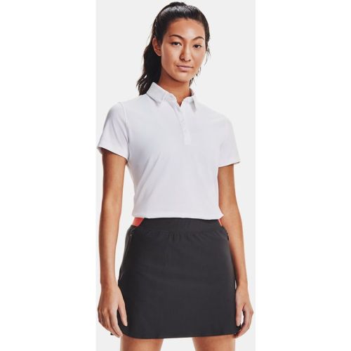 Polo a manica corta Zinger da donna / Metallico Argento M - Under Armour - Modalova