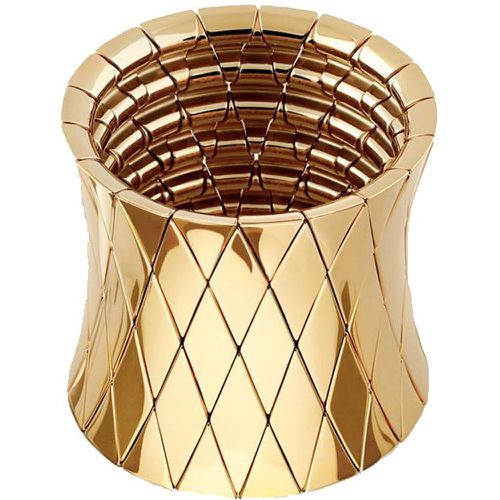 Bracciale elastico in ceramica dorata - ROBERTO DEMEGLIO - Modalova